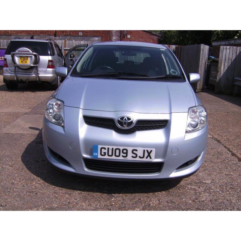 2009 TOYOTA AURIS LOW MILEAGE IN SUPERB CONDITION