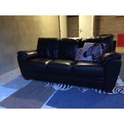 Can Deliver- 3 Seater Leather Sofa in Brown