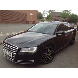 2012 (12 reg) Audi A8L LONG WHEEL BASE 3.0 TDI SE Executive Tiptronic Quattro 4dr (LWB)