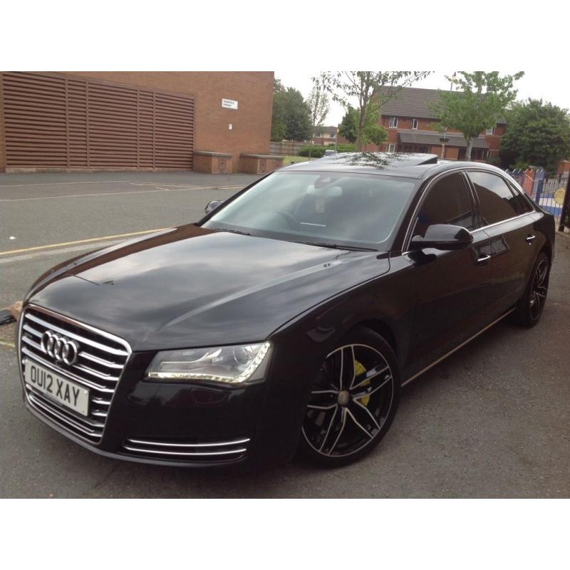 2012 (12 reg) Audi A8L LONG WHEEL BASE 3.0 TDI SE Executive Tiptronic Quattro 4dr (LWB)