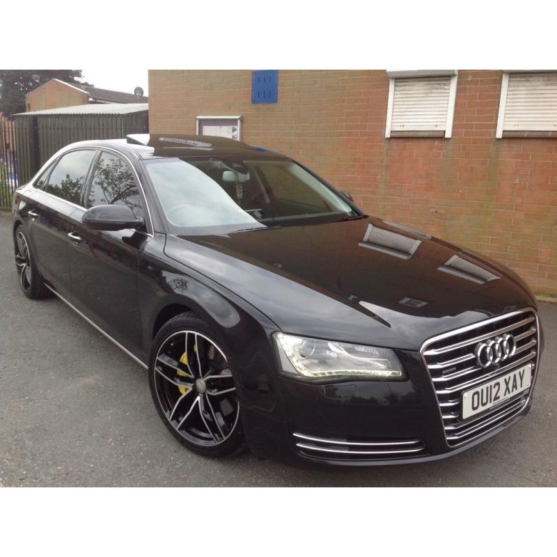 2012 (12 reg) Audi A8L LONG WHEEL BASE 3.0 TDI SE Executive Tiptronic Quattro 4dr (LWB)