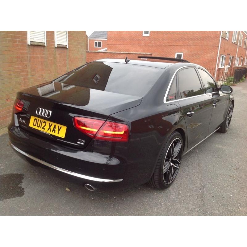 2012 (12 reg) Audi A8L LONG WHEEL BASE 3.0 TDI SE Executive Tiptronic Quattro 4dr (LWB)