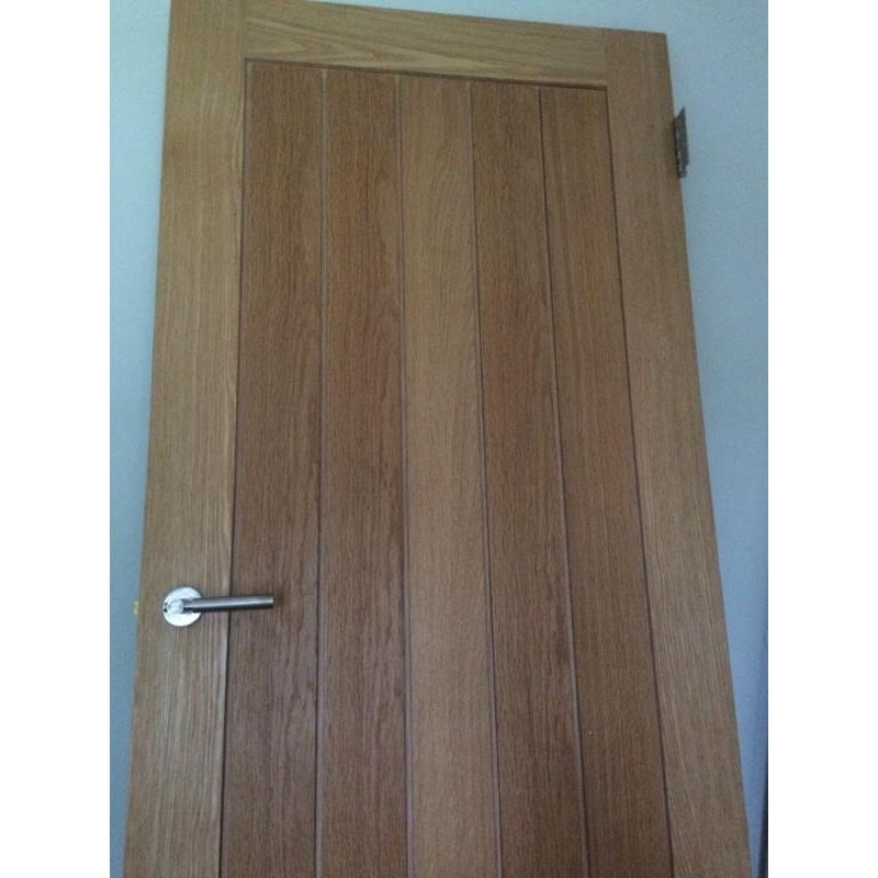 Howdens Dordogne wooden oak door