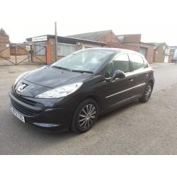 2012 PEUGEOT 207 ACTIVE HDI 36691 milage-1key-service history