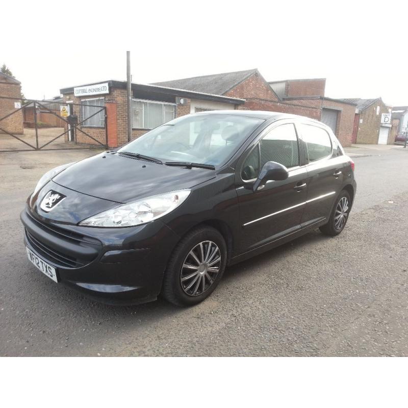 2012 PEUGEOT 207 ACTIVE HDI 36691 milage-1key-service history