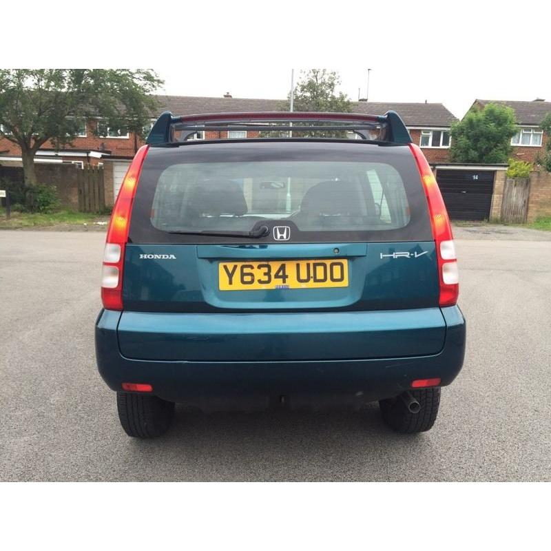 2001 Honda Hrv 1.6*FSH*Hpi Clear*4x4*NOT Crv x trial rav 4