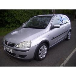 2005 (55 Reg) Vauxhall/Opel Corsa 1.2i 16v SXi