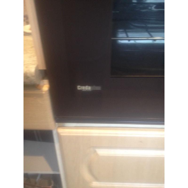 Europa Solar Plus double oven and grill also cooker hood and gas hob