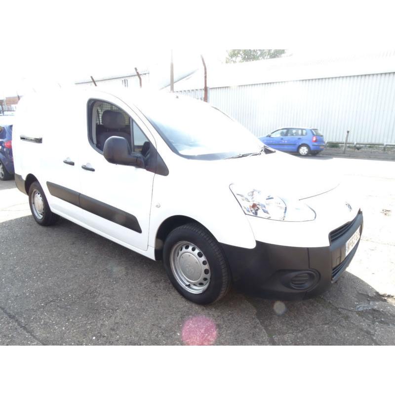 2012 '62' PEUGEOT PARTNER 1.6 HDI 5 SEAT CREW CAB