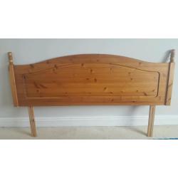 **** Headboard *** king sized head board in pine