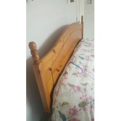 **** Headboard *** king sized head board in pine