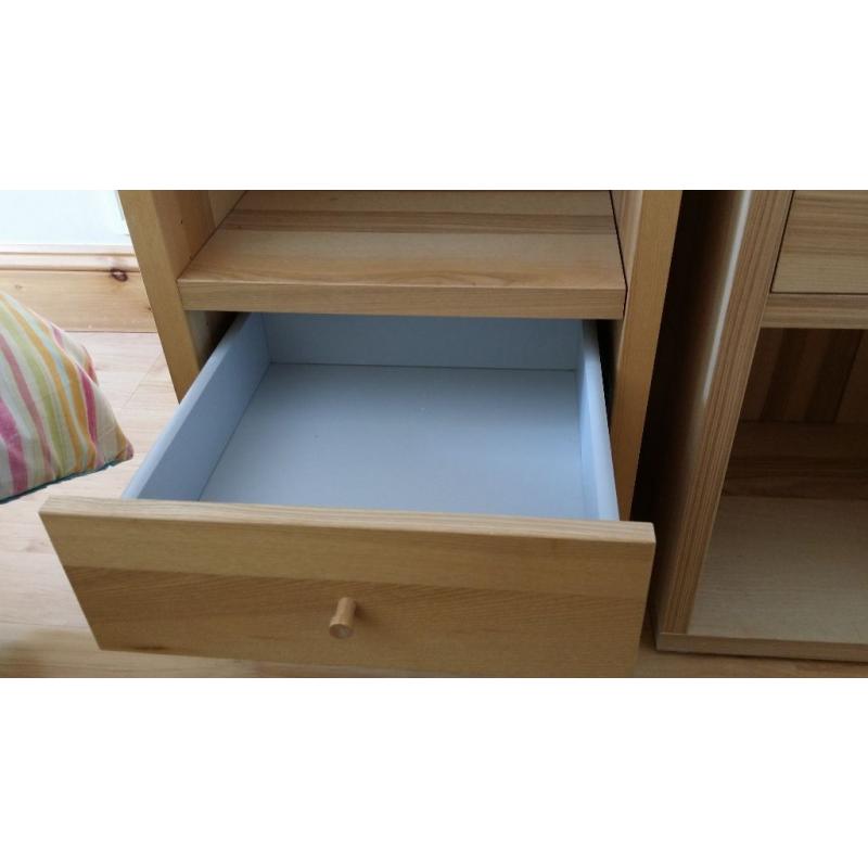 Ikea bedside storage unit x2