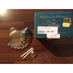 Shell Brass Door Knocker