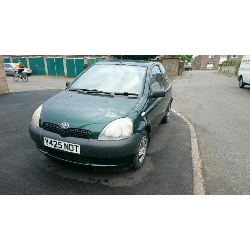 Toyota Yaris 1.0 vvt-i 12 months mot chip first car