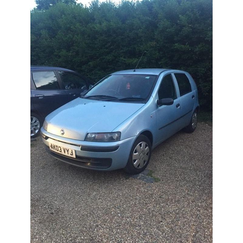 OPEN TO OFFERS Fiat Punto 1.2 LOW MILES!! FSH TOO!!