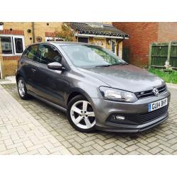 VW Polo R Line 1.2 3dr 2014 (not golf astra bmw mercedes audi ford volvo fiat honda a3 a1 Peugeot)