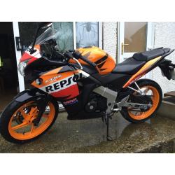 2013 Honda CBR125R Repsol 6000 miles