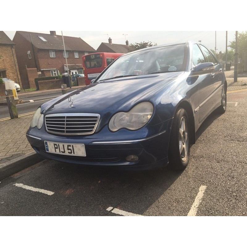 PRIVATE NUMBER PLATED MERCEDES C270 CDI