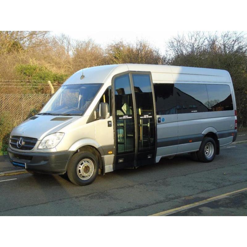 2008 57 MERCEDES-BENZ SPRINTER 2.1 511CDI 109 BHP 14 SEATER SERVICE BUS WITH DIS