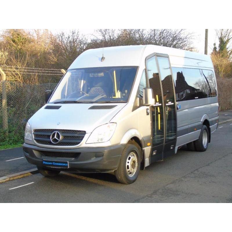 2008 57 MERCEDES-BENZ SPRINTER 2.1 511CDI 109 BHP 14 SEATER SERVICE BUS WITH DIS