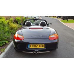 Porsche Boxster 3.2 S (240) Convertible (2002/02 Reg) - BLACK - 6 SPEED MANUAL - XENONS - BOSE