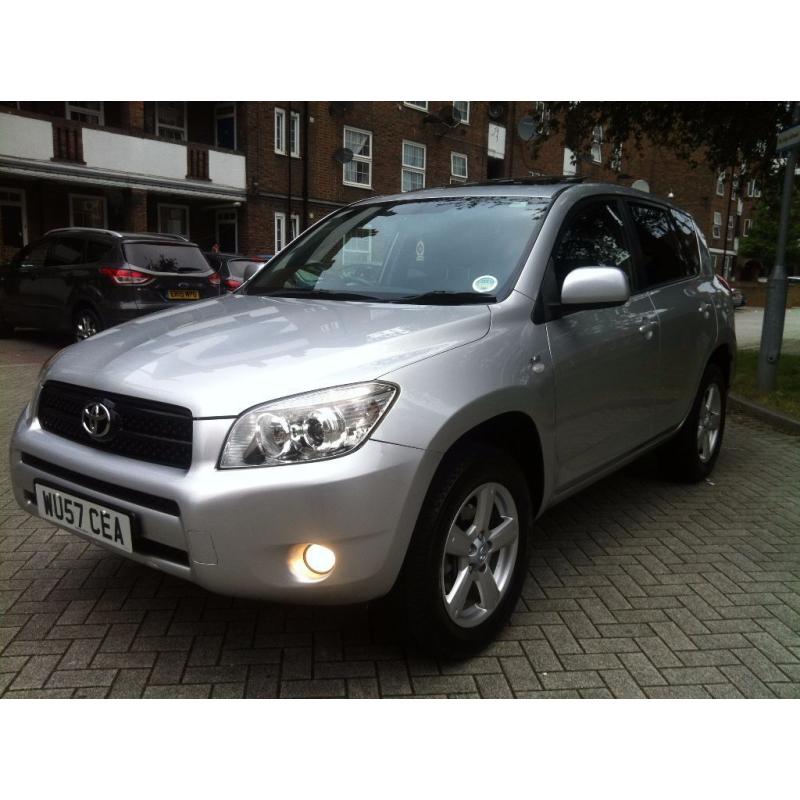 Toyota RAV4 2.2 D-4D XT-R 5dr 2008 reg full service history hpi clear p/x welcome 3 keys