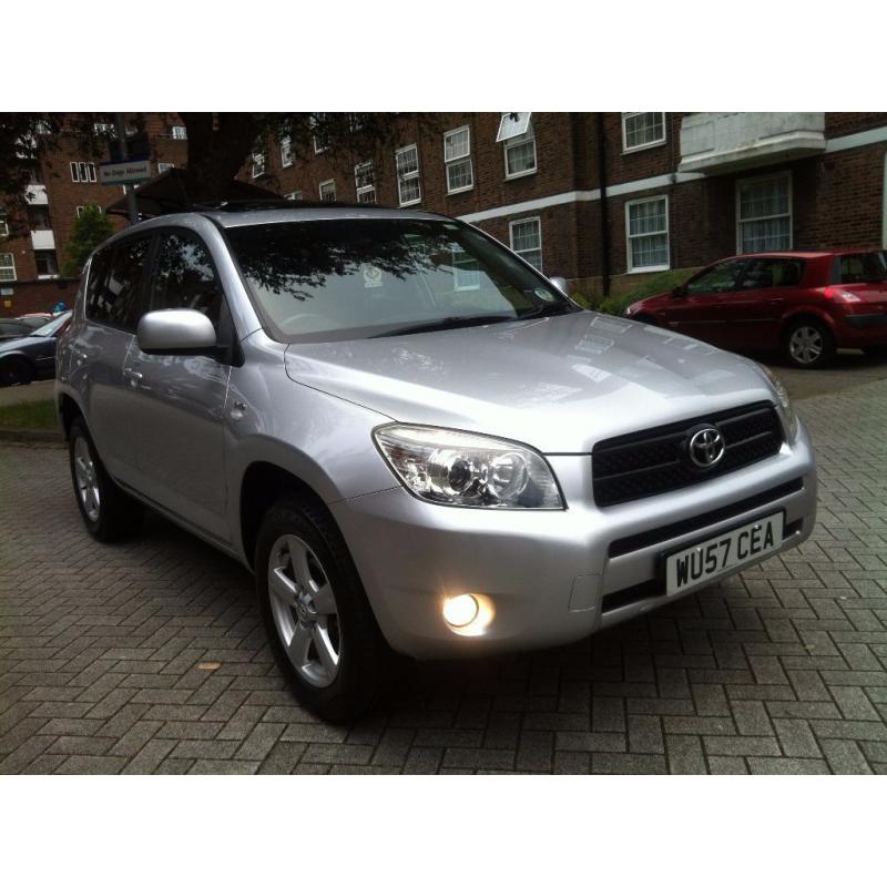 Toyota RAV4 2.2 D-4D XT-R 5dr 2008 reg full service history hpi clear p/x welcome 3 keys