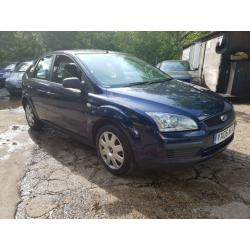 2006 Ford Focus Lx 1 LADY OWNER FROM NEW BLUE, 5 doors, Manual, Petrol