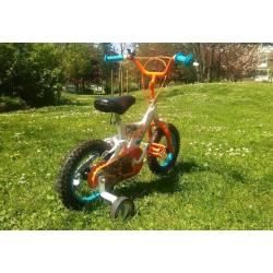 Kids bicycle Disney planes (Dusty) in orange+white