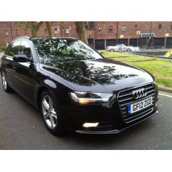 Audi A4 Avant 2.0 TDI e SE Technik 5dr 2012 REG NEW SHAPE SAT NAV BLACK LEATHERS SEATS P/X WELCOME