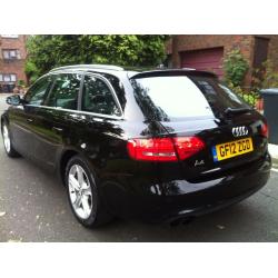 Audi A4 Avant 2.0 TDI e SE Technik 5dr 2012 REG NEW SHAPE SAT NAV BLACK LEATHERS SEATS P/X WELCOME