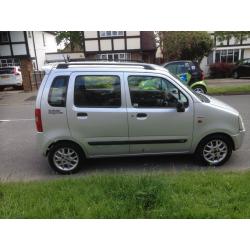 2002 suzuki wagon r special edition * 1.3 * 113k & f.s.h * petrol,manual,mot,v5,elec windows,alloys,