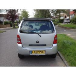 2002 suzuki wagon r special edition * 1.3 * 113k & f.s.h * petrol,manual,mot,v5,elec windows,alloys,