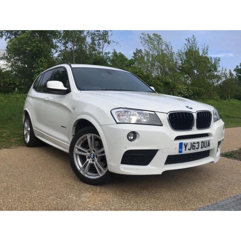 BMW X3 2.0 20d M Sport xDrive 5dr SAT NAV LEATHER 2 OWNERS