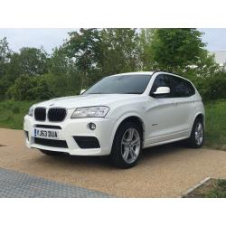 BMW X3 2.0 20d M Sport xDrive 5dr SAT NAV LEATHER 2 OWNERS