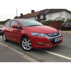 2011 61 HONDA INSIGHT 1.3 IMA ES HYBRID AUTO,24000 MILE ONLY,1 OWNER,FULL HONDA HISTORY,HPI CLEAR.