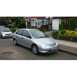 Honda Civic 1.4 L (2002). 78,000. Serviced Regularly with history and MOTs.