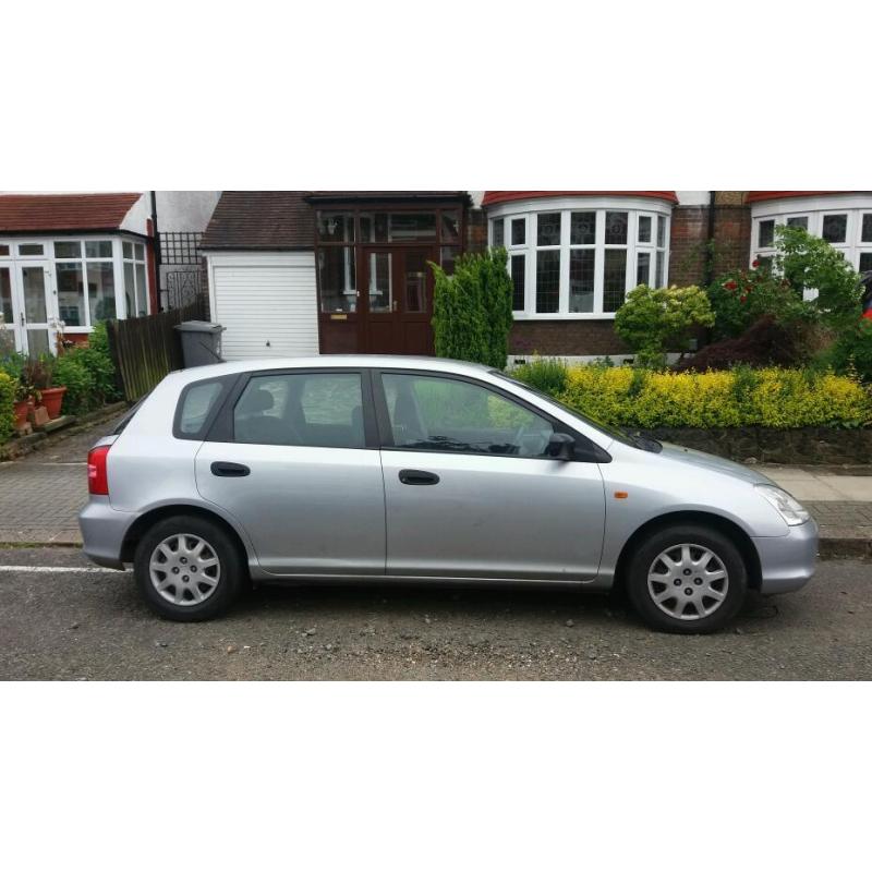 Honda Civic 1.4 L (2002). 78,000. Serviced Regularly with history and MOTs.