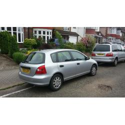 Honda Civic 1.4 L (2002). 78,000. Serviced Regularly with history and MOTs.