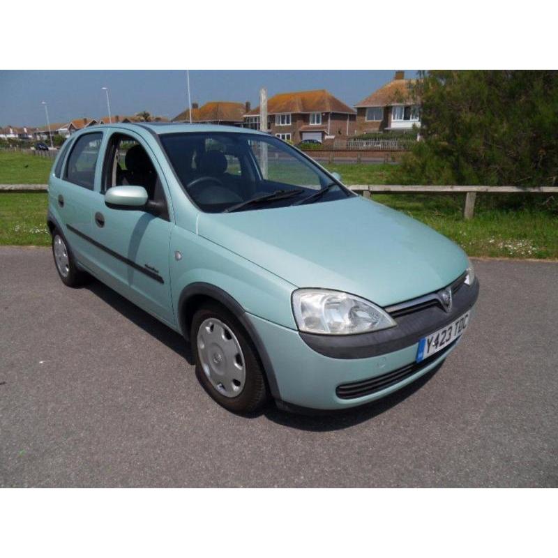 2001 Y VAUXHALL CORSA 1.4 COMFORT 16V AUTOMATIC 90 BHP