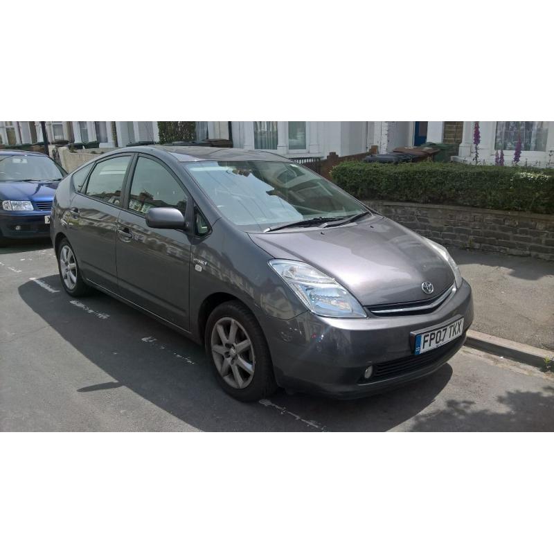 TOYOTA PRIUS 2007 07 1.5 T SPIRIT VVTI HYBRID, 5 DOOR HATCHBACK AUTO, LONG MOT, 4195