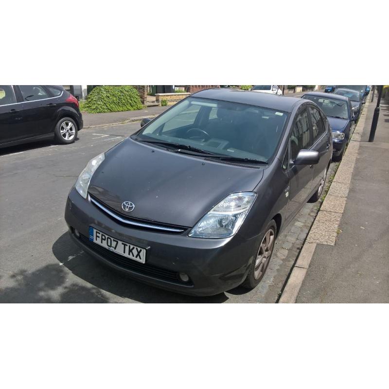 TOYOTA PRIUS 2007 07 1.5 T SPIRIT VVTI HYBRID, 5 DOOR HATCHBACK AUTO, LONG MOT, 4195