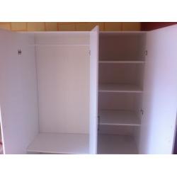 SOLD - large triple wardrobe