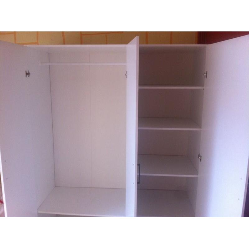 SOLD - large triple wardrobe