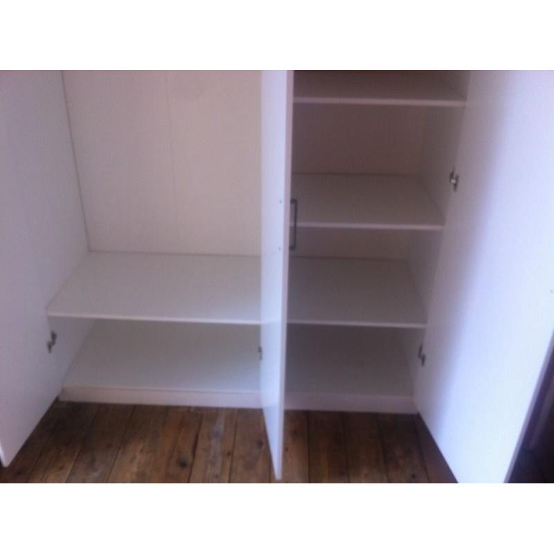 SOLD - large triple wardrobe