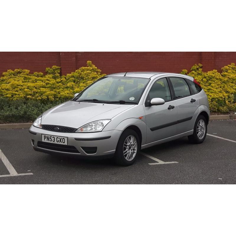 Fodr focus 1.6, 12 months mot , part ex available , 3 days free insurance