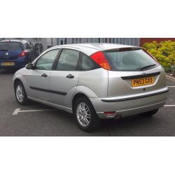 Fodr focus 1.6, 12 months mot , part ex available , 3 days free insurance