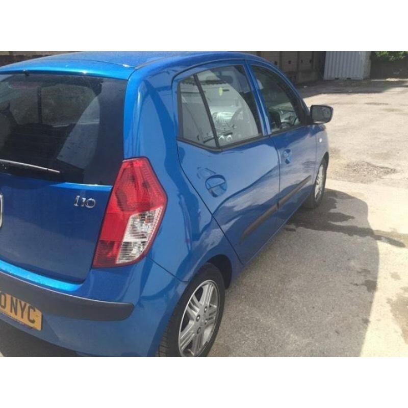 Hyundai i10 Comfort 1.2 Petrol Manual 2010 (Not Ford, Vauxhall, Honda, Renault)