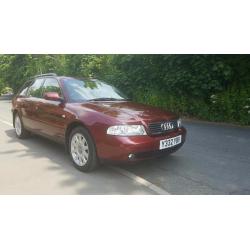 AUDI A4 AVANT 1.8 SE 2001 Y. ONE OWNER FROM NEW.