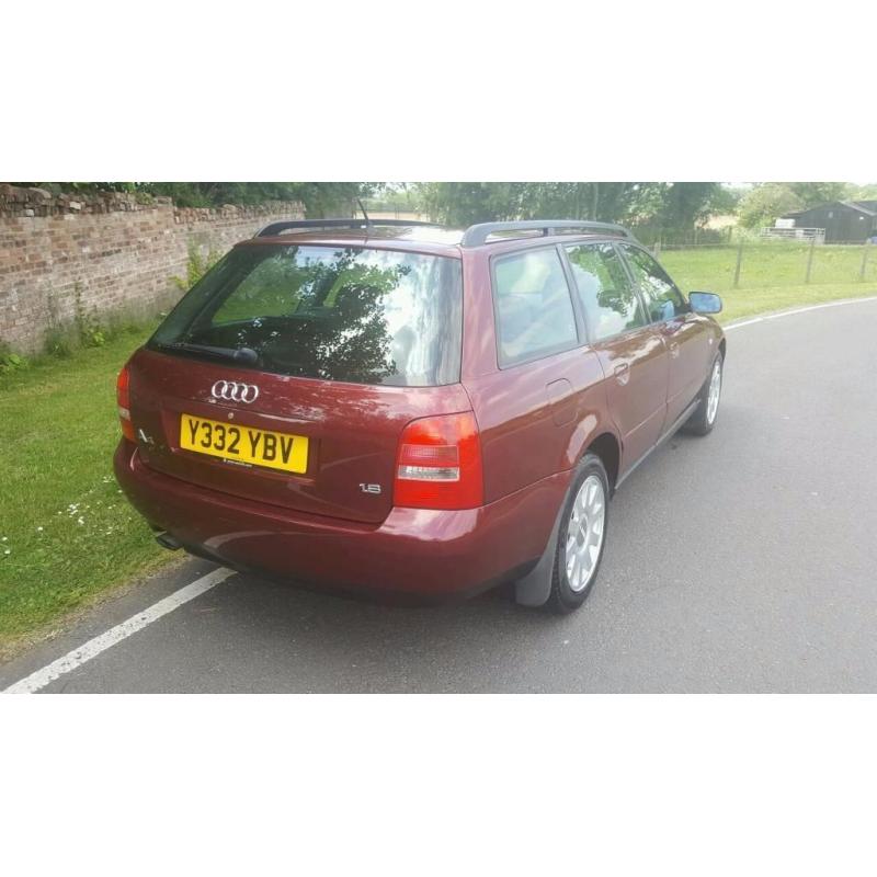 AUDI A4 AVANT 1.8 SE 2001 Y. ONE OWNER FROM NEW.